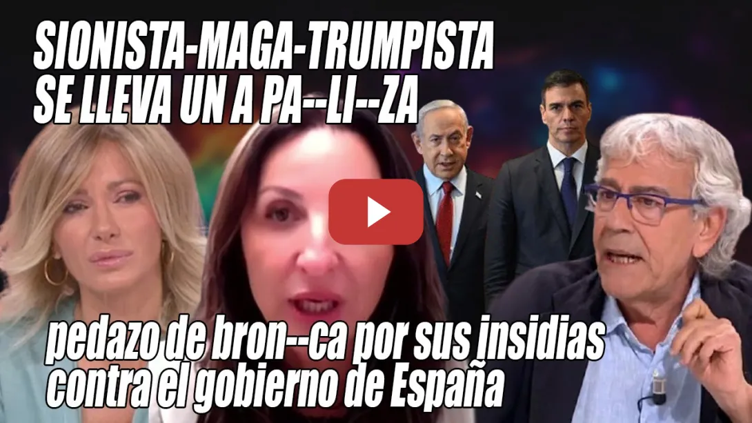 Embedded thumbnail for ¡Los JUDÍOS NO tienen DERECHO  hacer lo q les HICIERON a ellos!&quot;💢Bolaño ESTALLA contra SIONISTA MAGA