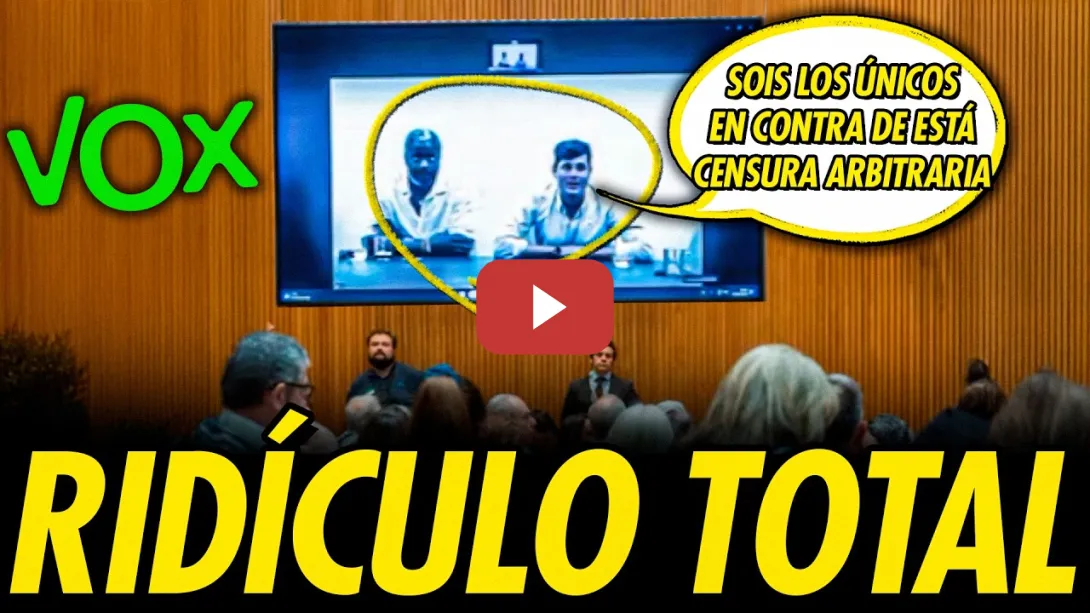 Embedded thumbnail for EL PARIPÉ DE NDONGO Y VITO QUILES EN LAS JORNADAS DE LIBERTAD DE EXPRESIÓN DE VOX
