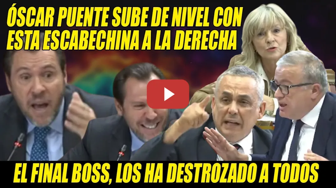 Embedded thumbnail for JEFAZO Óscar Puente💥SE LÍA con los FALTONES de la DERECHA y acaba como el ROSARIO de la AURORA!