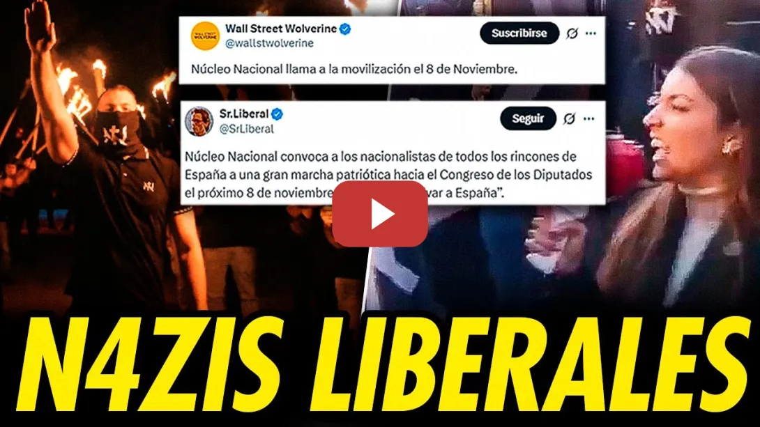 Embedded thumbnail for NAZIS EN MADRID: PROTESTAN CONTRA UN CENTRO PARA PERSONAS SIN HOGAR Y “LIBERALES” LOS APOYAN
