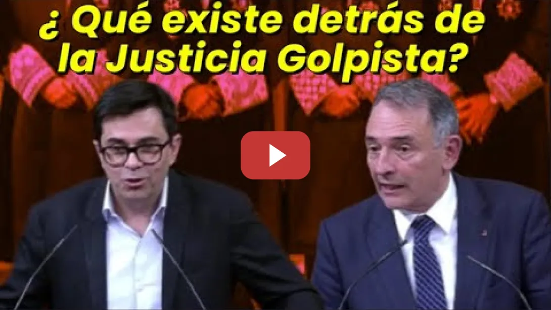 Embedded thumbnail for Enrique Santiago y Gerardo Pisarello cuentan los intereses que están detrás de la Justicia Golpista