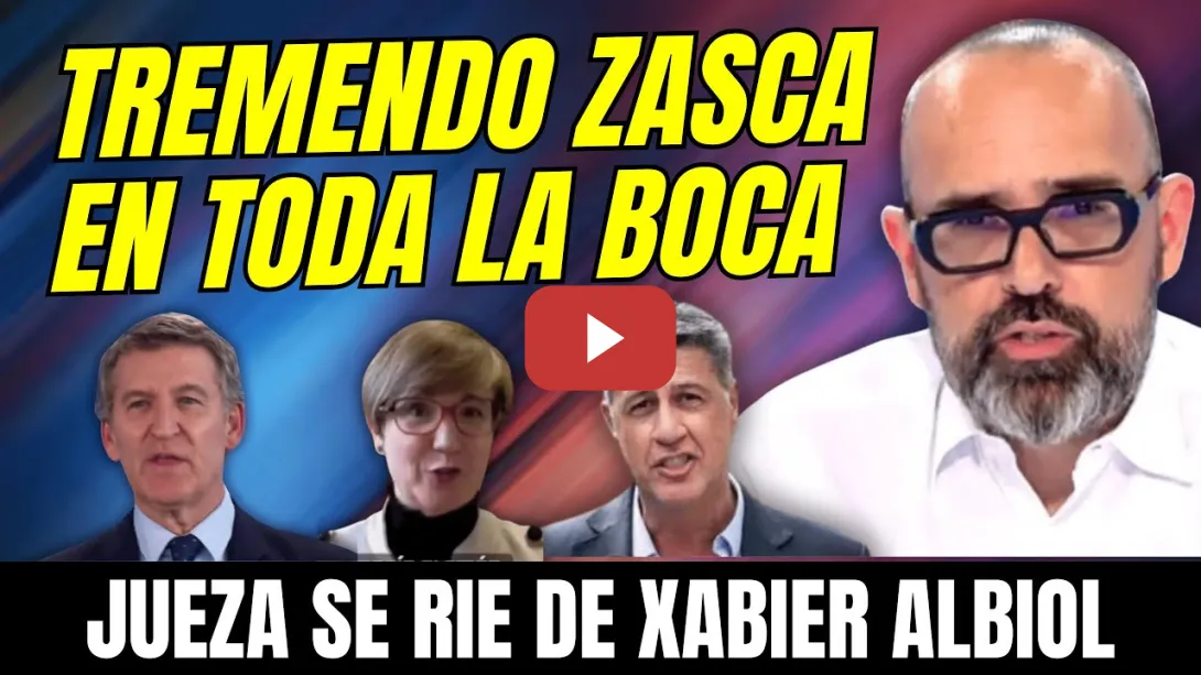 Embedded thumbnail for &quot;JUEZA SE RÍE en su CARA&quot; RISTO MEJIDE FULMINA a XABIER GARCÍA ALBIOL en DIRECTO
