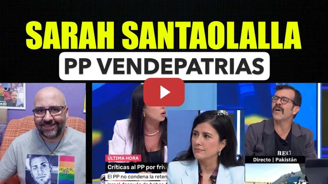 Embedded thumbnail for Sarah Santaolalla  Ester Muñoz es una vende patrias