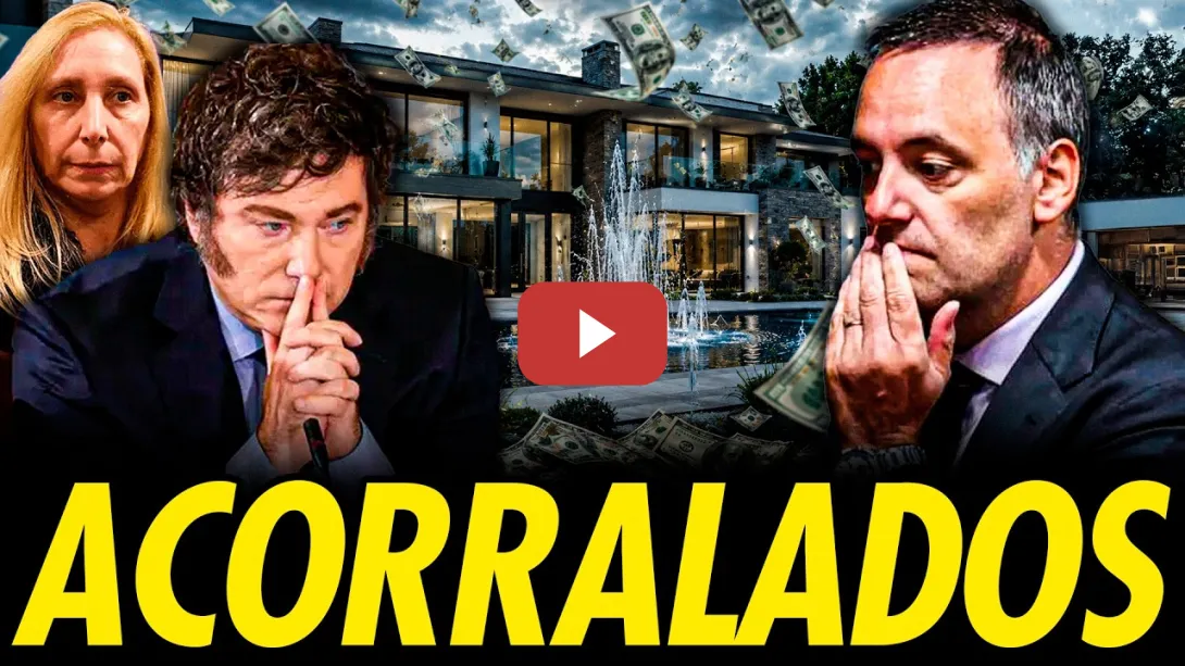 Embedded thumbnail for EL NUEVO ESCÁNDALO DE ADORNI DEJA DESNUDOS A KARINA Y JAVIER MILEI