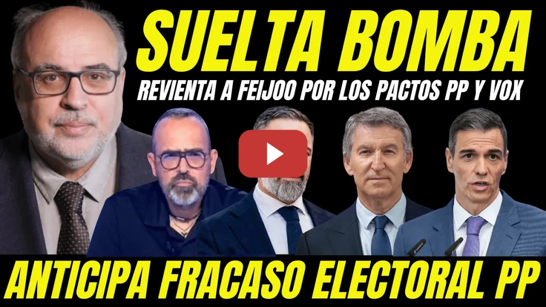 Embedded thumbnail for BOMBAZO ENRIC JULIANA REVIENTA A FEIJÓO POR PACTOS PP VOX PRIORIDAD NACIONAL
