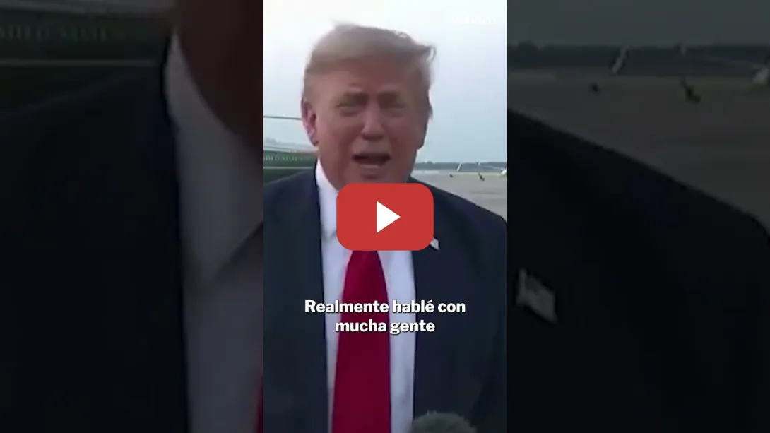 Embedded thumbnail for Donald Trump asegura que ya no hay "tensiones" con España tras la victoria en el mundial