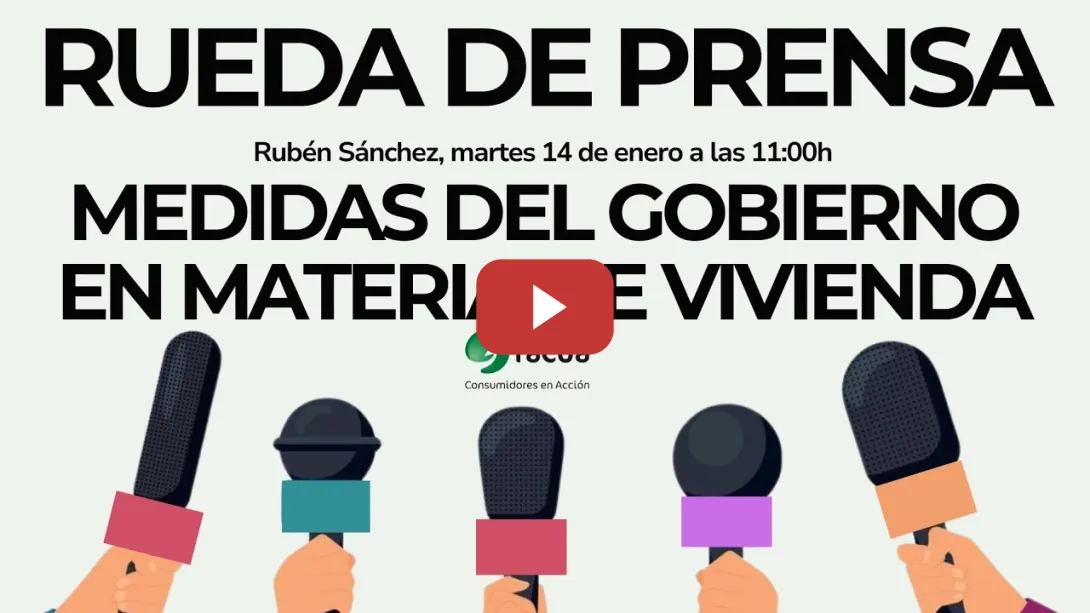 Embedded thumbnail for FACUA valora las doce medidas en materia de vivienda anunciadas por Pedro Sánchez