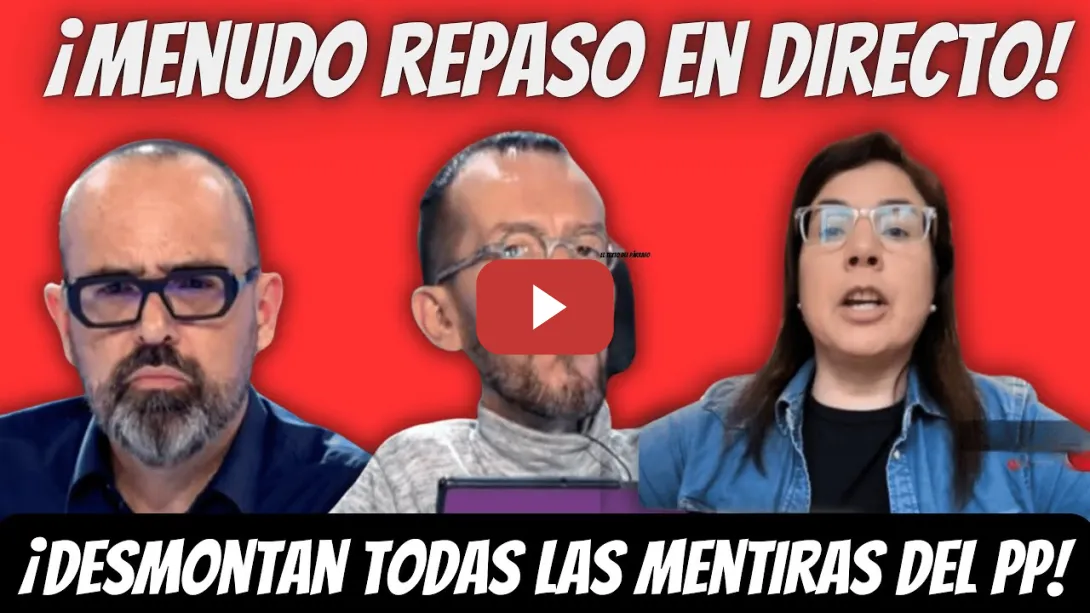 Embedded thumbnail for Risto Mejide DESMONTA a Ana Vázquez y las MENTIRAS del PP - Pablo Echenique le CALLA la BOCA