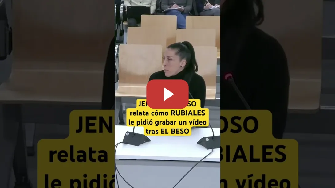 Embedded thumbnail for JENNI HERMOSO relata cómo #RUBIALES le pidió grabar un vídeo tras EL BESO #shorts #futbol