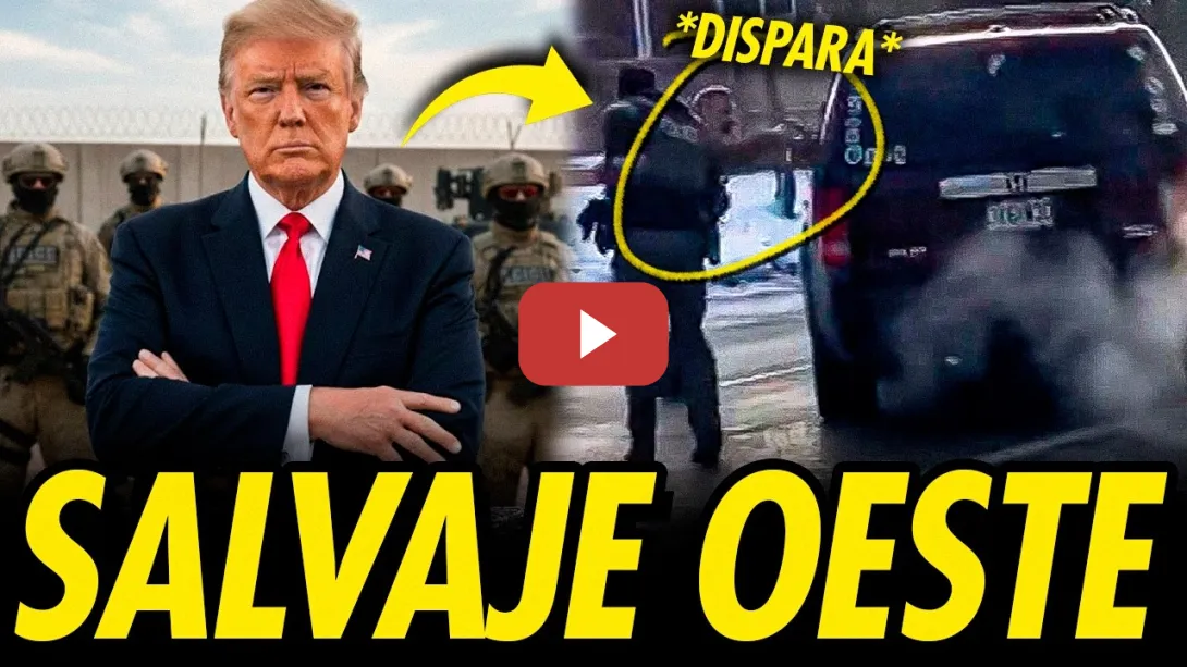 Embedded thumbnail for LOS AGENTES ICE DE TRUMP CONVIERTEN MINNESOTA EN EL SALVAJE OESTE