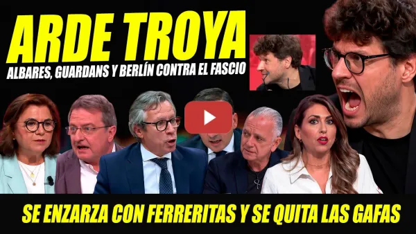 Embedded thumbnail for ARDE TROYA POR ODIO CEUTA: FLORIANO HUMILLADO CON MÉNDEZ. BERLÍN ESTALLA CONTRA FERRERITAS