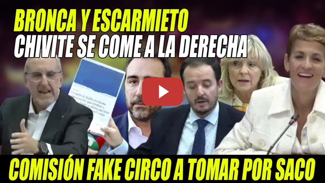 Embedded thumbnail for BRONCA-CHIVITE REVIENTA al PP en la COMISIÓN KOLDO-¡ALDAMA ORÁCULO DE ELFOS!-CIRCO PEPERO al TRASTE
