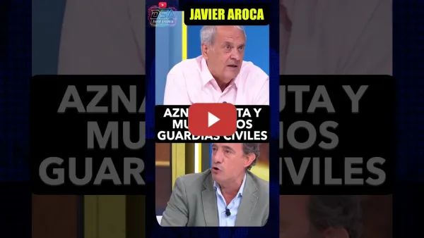Embedded thumbnail for Javier Aroca, Aznar nos metió en una guerra con mentiras. Muchísimos,