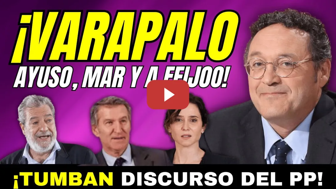 Embedded thumbnail for VARAPALO AL JUEZ HURTADO, MANOS LIMPIAS , AYUSO Y AL PP EN EL CASO FISCAL GENERAL DE ESTADO