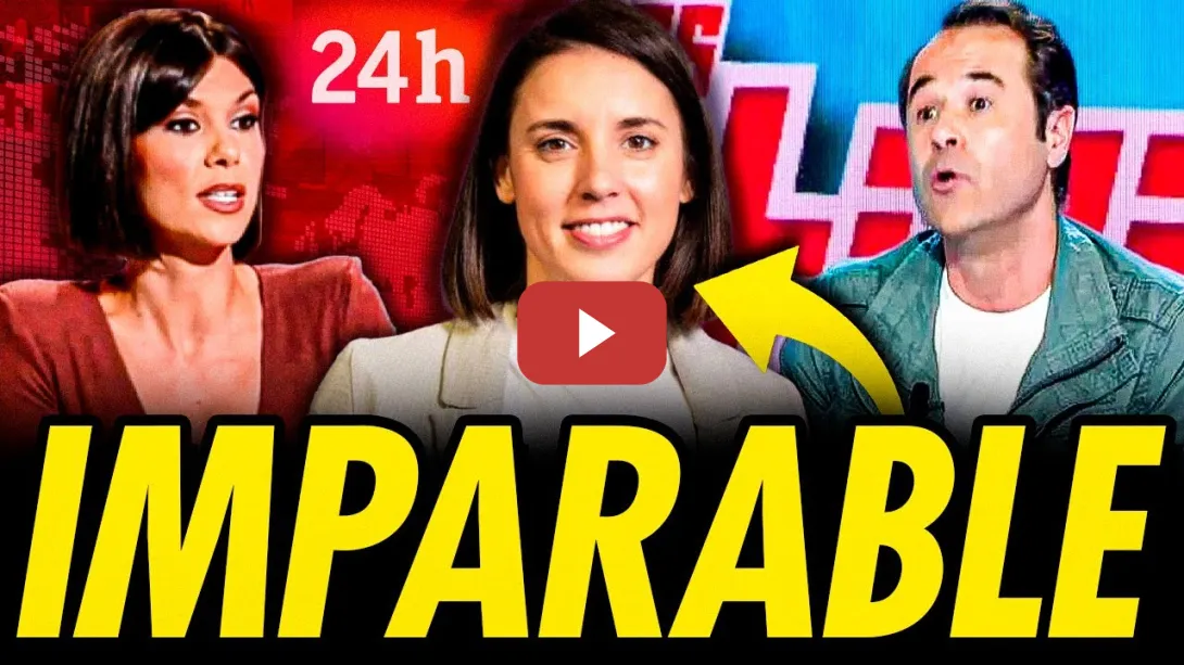 Embedded thumbnail for IRENE MONTERO DESARTICULA LAS PREGUNTAS INSIDIOSAS EN TODAS LAS TELES