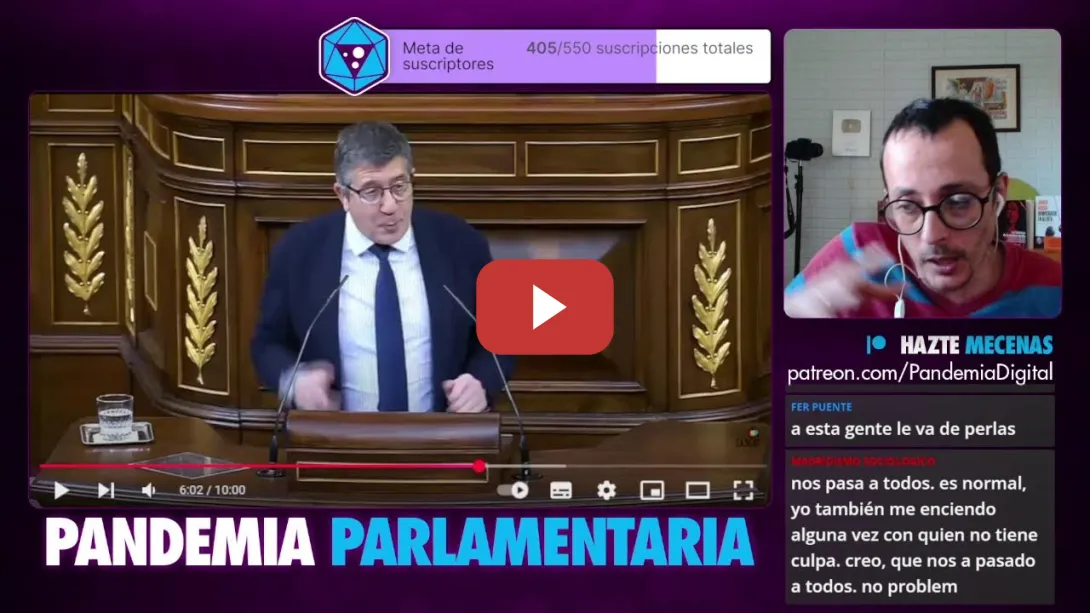 Embedded thumbnail for Pandemia Parlamentaria: Expulsar Pseudoperiodistas, Lio en el Senado, Conclave Feijoo