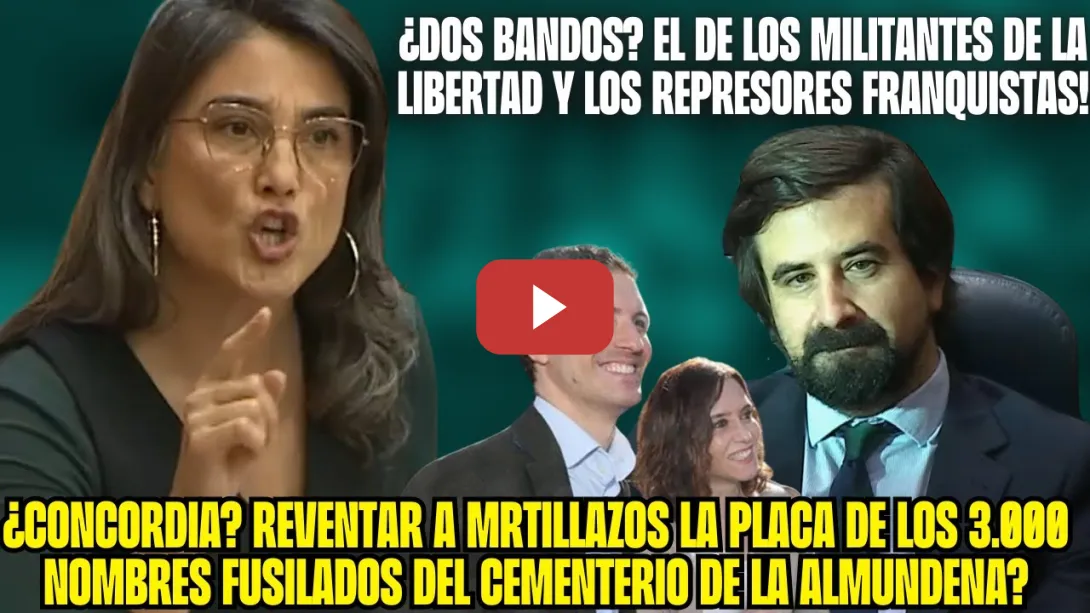 Embedded thumbnail for COLOSAL! 👏BERGEROT se CORONA contra el FRANQUISMO DESVERGONZADO del PP ¡Un POQUITO de RESPETO!