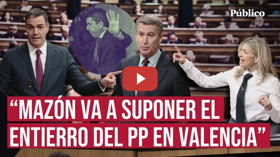 Embedded thumbnail for El Gobierno, duro con Feijóo: &quot;O deja caer a Mazón, o el que va a caer va a ser usted&quot;