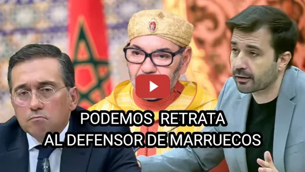 Embedded thumbnail for ALBARES EN APUROS:Sánchez Serna (Podemos) pone en evidencia la rendición del gobierno ante Marruecos