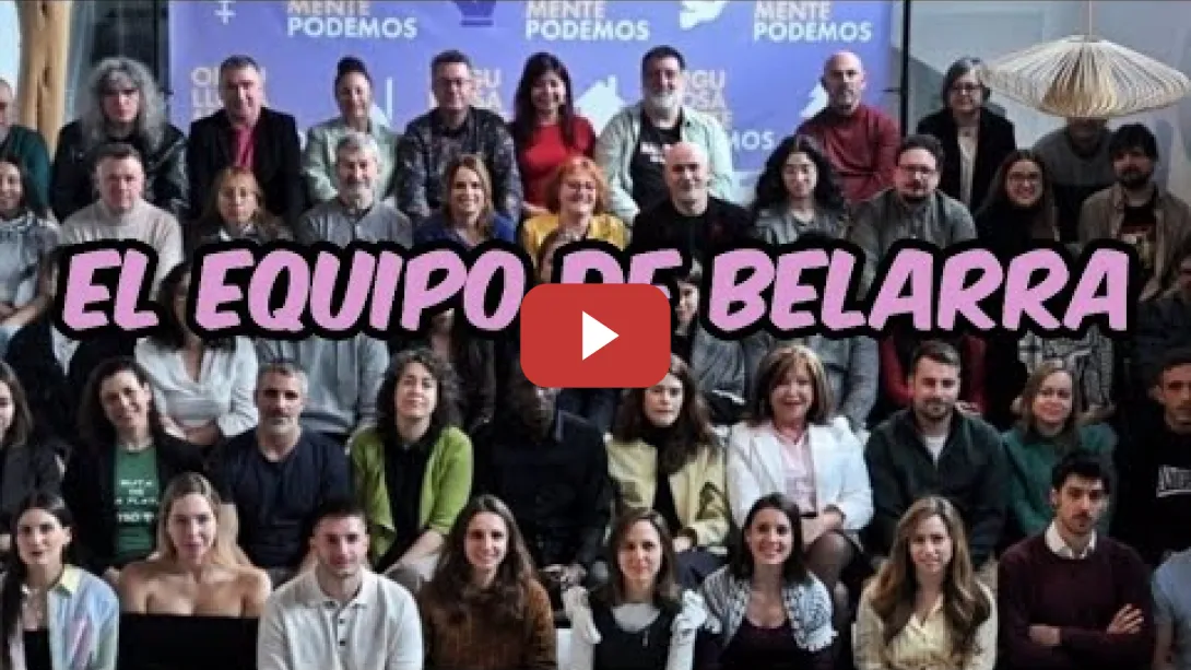 Embedded thumbnail for Ione Belarra presenta a su equipo de candidat@s a liderar Podemos