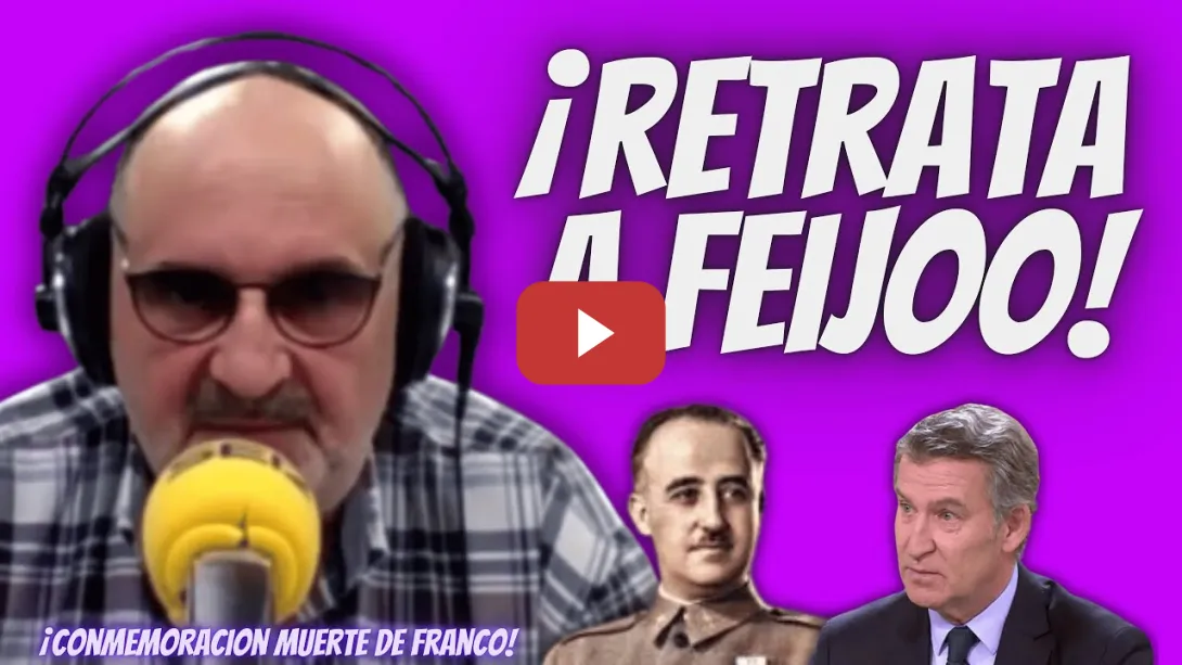 Embedded thumbnail for Antón Losada “FULMINA” a Feijóo por NO a IR a la CONMEMORACIÓN de la MUERTE de FRANCO