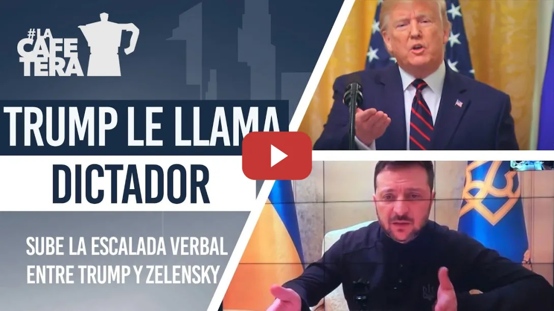 Embedded thumbnail for ¡Entrevista con Pepe Viyuela ! Además, Trump escala las críticas a Zelensky y le llama Dictador
