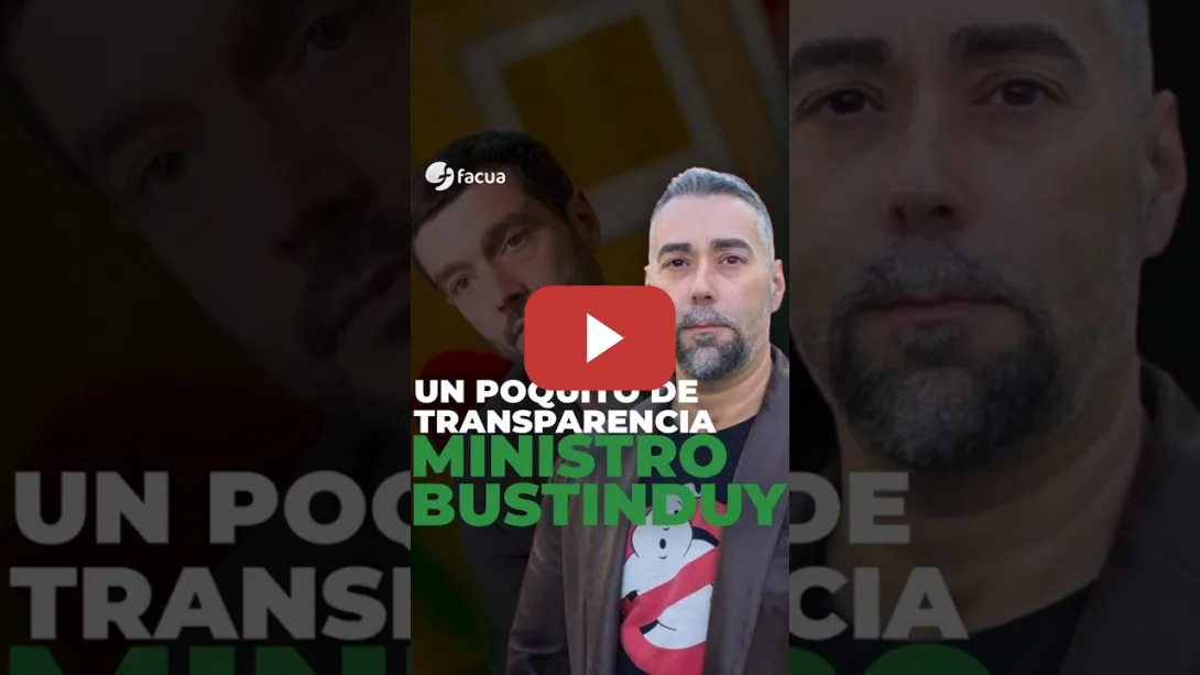 Embedded thumbnail for Un poquito de TRANSPARENCIA, ministro BUSTINDUY