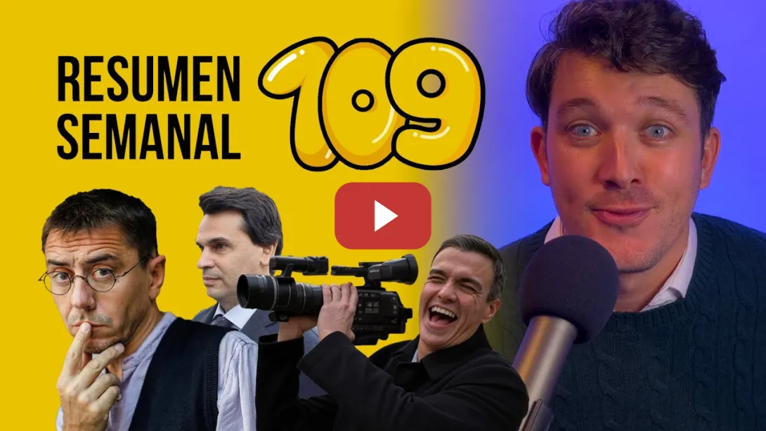 Embedded thumbnail for El novio de Ayuso y la cámara, Monedero, Torrente Woke y elecciones alemanas #ResumenSemanal 109