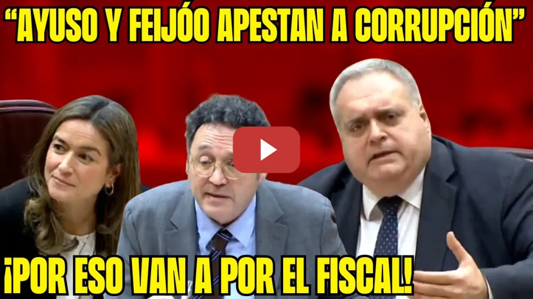Embedded thumbnail for Oleaga DESQUICIA al PP por DESTAPAR sus VINCULOS con MANOS LIMPIAS y la CORRUPCIÓN: Ayuso y Fiscal