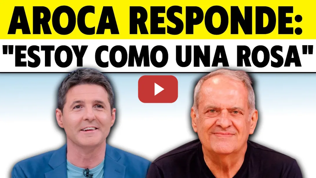 Embedded thumbnail for AROCA: &quot;LOS ENEMIGOS SON VERDADEROS. LOS ABUCHEOS SE LOS LLEVA EL VIENTO&quot;