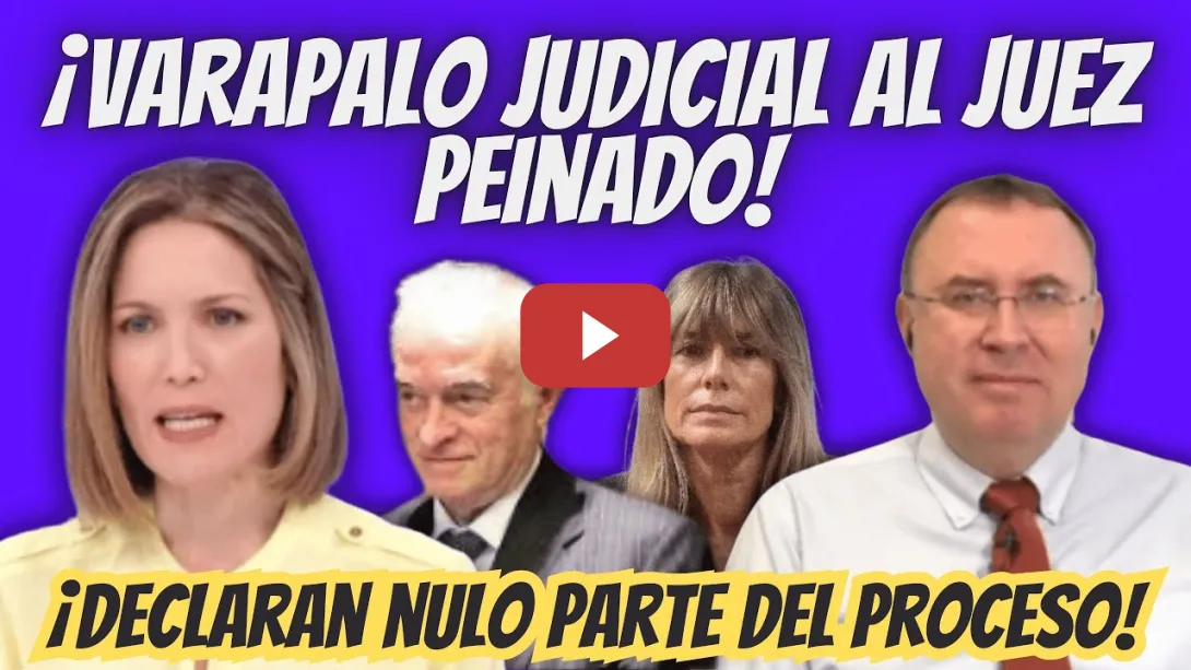 Embedded thumbnail for Catedrático APLAUDE VARAPALO al Juez Hurtado - Silvia Intxaurrondo RETRATA la INHUMANIDAD del Juez