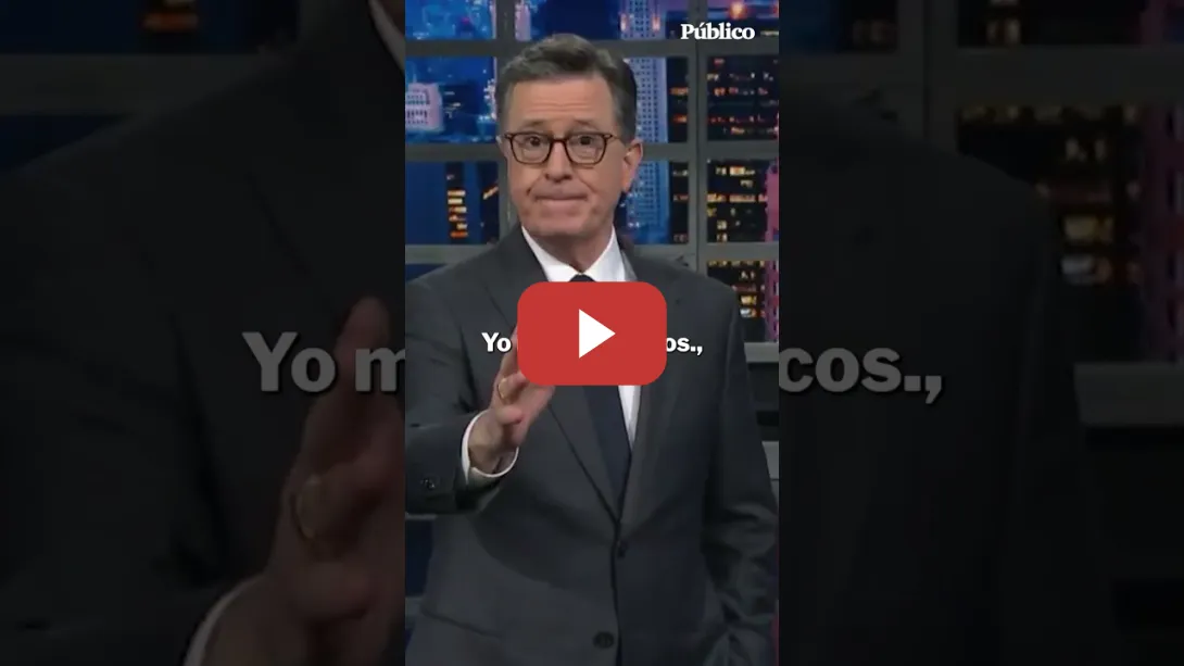 Embedded thumbnail for El presentador Stephen Colbert sobre el ICE y Trump: "Los n4z1s al menos daban la cara"