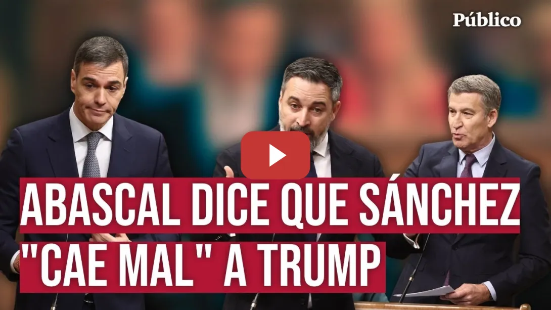 Embedded thumbnail for Sánchez carga contra la hipocresía de Abascal: &quot;Es fuerte con el débil, pero servil con el poderoso&quot;