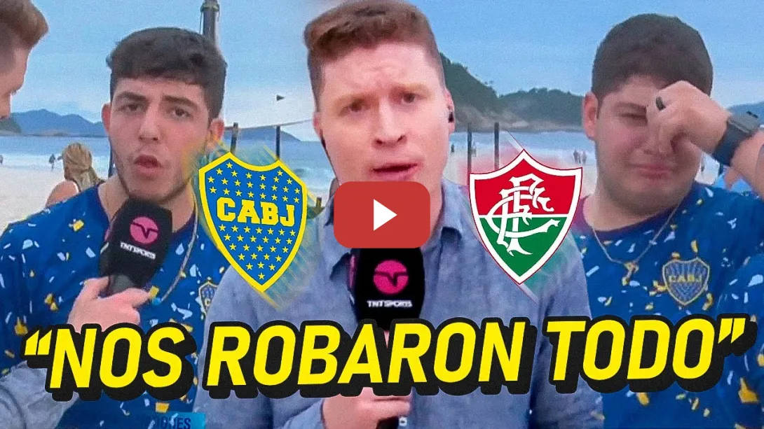 Embedded thumbnail for INCREÍBLE LO OCURRIDO EN LA FINAL DE LA LIBERTADORES BOCA-FLUMINENSE