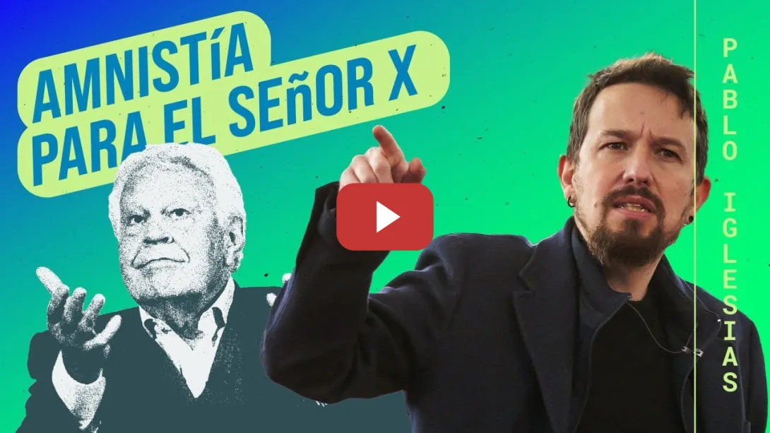 Embedded thumbnail for &quot;Felipe González reconoció que podía ordenar hacer o no ejecuciones extrajudiciales&quot; Pablo Iglesias