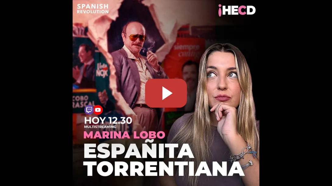 Embedded thumbnail for HECD! 593 Directo con Marina Lobo|Nuestra España torrentiana + Abogados Cristianos, me la agarras...