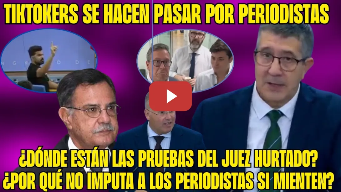 Embedded thumbnail for ¡ACABA con el JUEZ HURTADO! Patxi López ARREA a AGITADORES ULTRAS por INSULTAR a INTXAURRONDO!