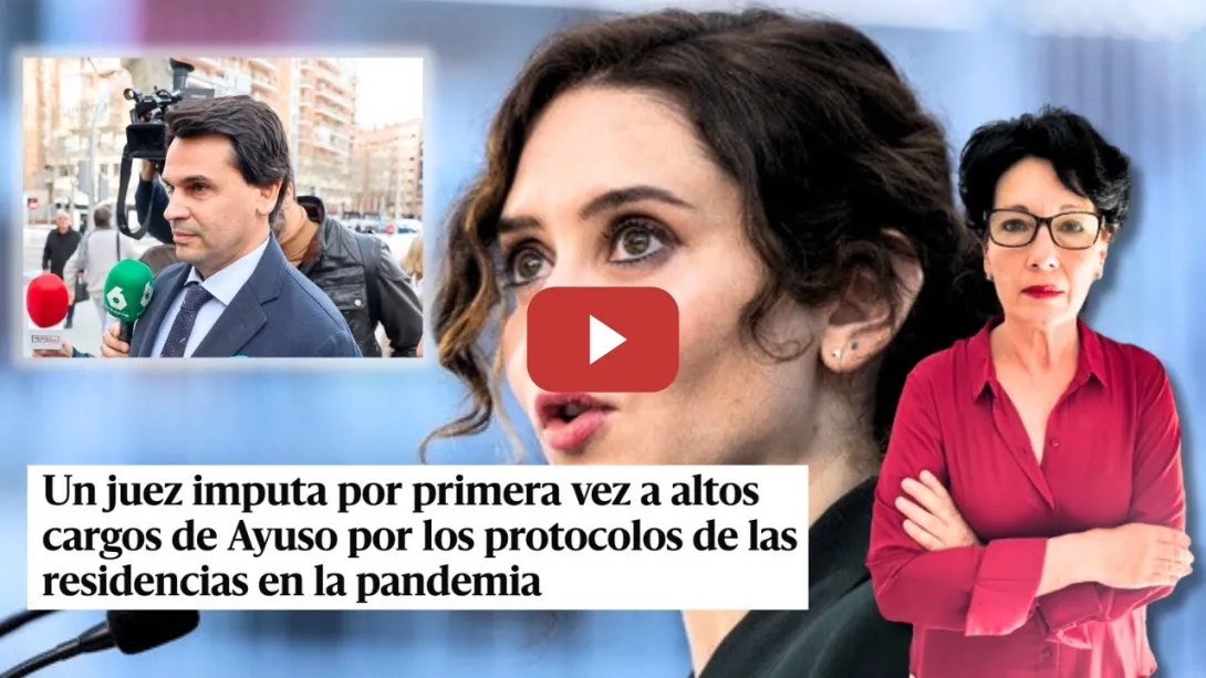 Embedded thumbnail for AYUSO DESQUICIADA: DOS IMPUTADOS Y SU NOVIO ANTE EL JUEZ