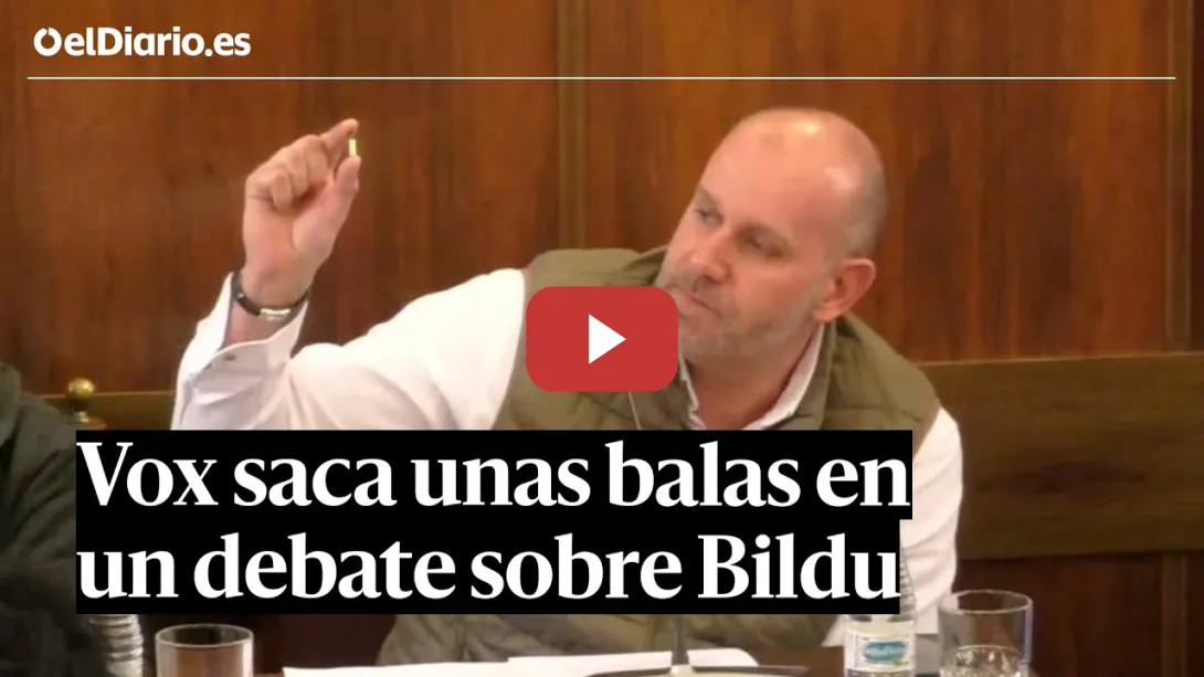 Embedded thumbnail for VOX saca unas BALAS en un debate sobre BILDU en la Diputación de Zamora