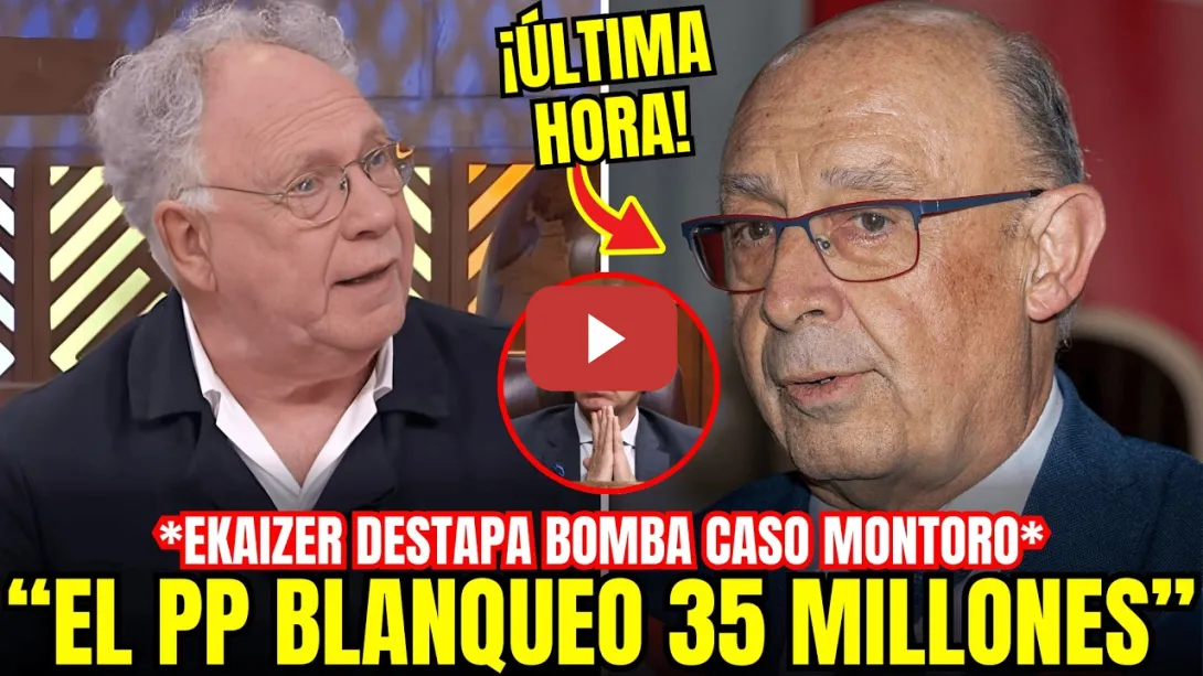 Embedded thumbnail for 💥 ERNESTO EKAIZER DESTAPA QUE EL PP USÓ EL MINISTERIO HACIENDA PARA BLANQUEAR 35 MILLONES