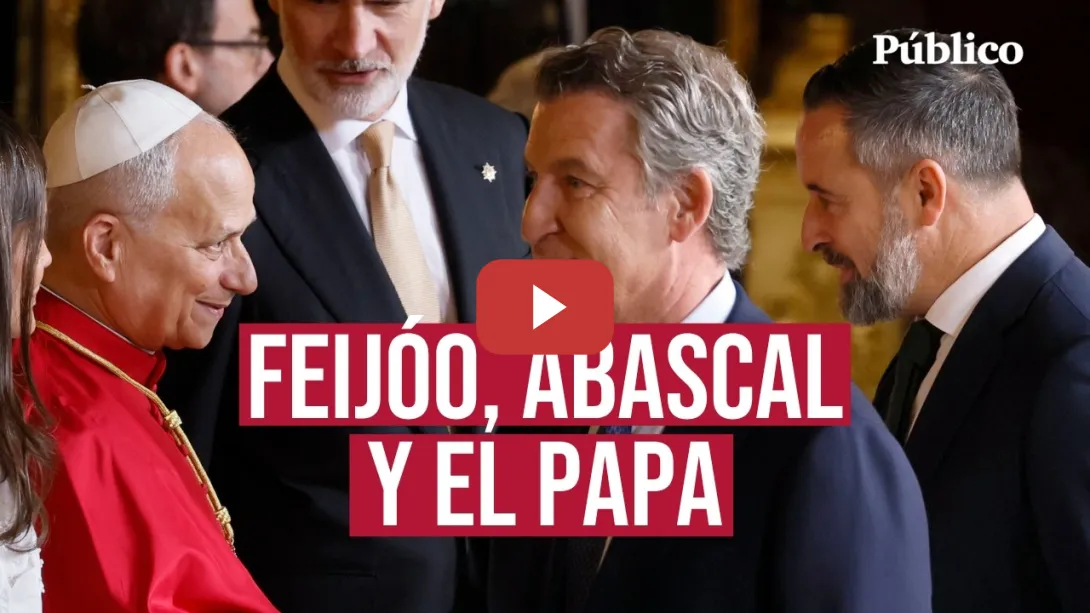 Embedded thumbnail for La llamativa reacción de FEIJÓO y las piruetas de ABASCAL al discurso del PAPA