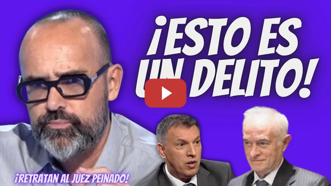 Embedded thumbnail for Magistrado Joaquim Bosch “RETRATA” al Juez Peinado - ¡Lo que HA HECHO es ILEGAL!