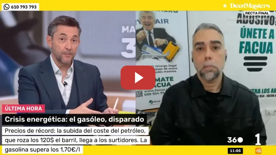 Embedded thumbnail for Rubén Sánchez: "Hay gasolineras inflando sus beneficios con la excusa de la subida del petróleo"