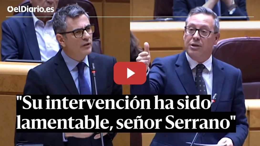 Embedded thumbnail for BOLAÑOS se enfrenta a SERRANO (PP): &quot;La democracia ganó al terrorismo mal que le pese&quot;