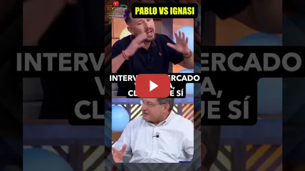 Embedded thumbnail for Pablo Iglesias VS Ignasi Guardans. Intervenir mercado vivienda, claro que sí.