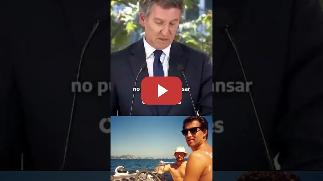 Embedded thumbnail for Feijóo dice que &quot;LAS VACACIONES ESTÁN SOBREVALORADAS&quot;. ¿Con narcos o sin narcos?🤔