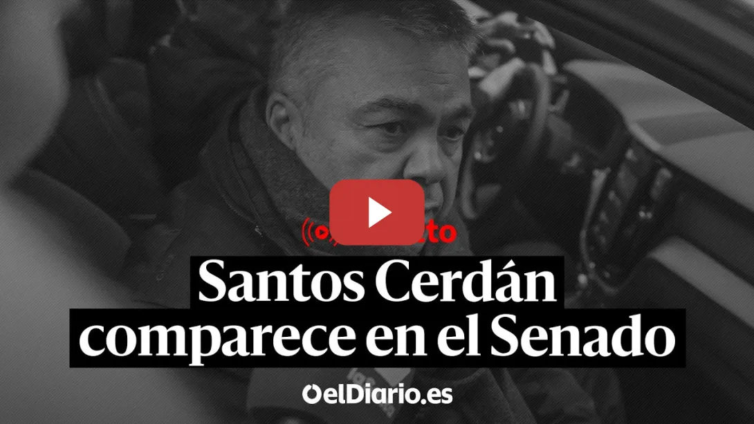 Embedded thumbnail for 🔴 DIRECTO | SANTOS CERDÁN comparece en la comisión de investigación en el SENADO