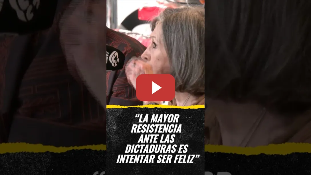 Embedded thumbnail for "La mayor resistencia frente a las dictaduras es intentar ser feliz", Cristina Rota (CARNE CRUDA)
