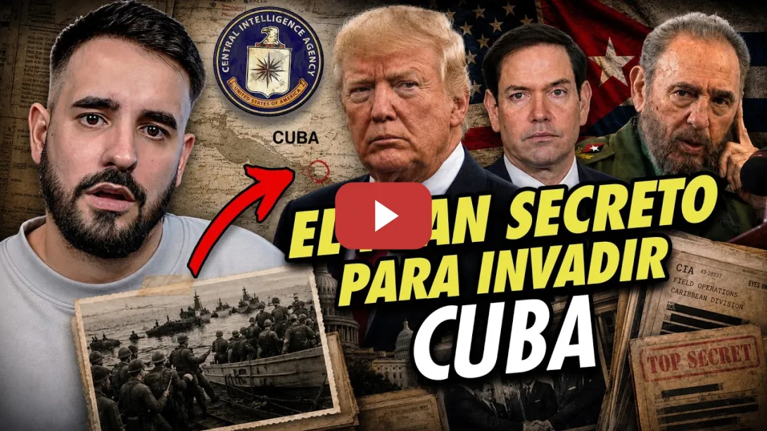 Embedded thumbnail for 🚨 El PLAN SECRETO de EEUU para INVADIR CUBA: Los archivos desclasificados | Sergio Gregori