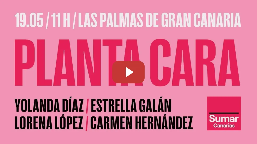 Embedded thumbnail for Planta Cara. Acto en Las Palmas de Gran Canaria